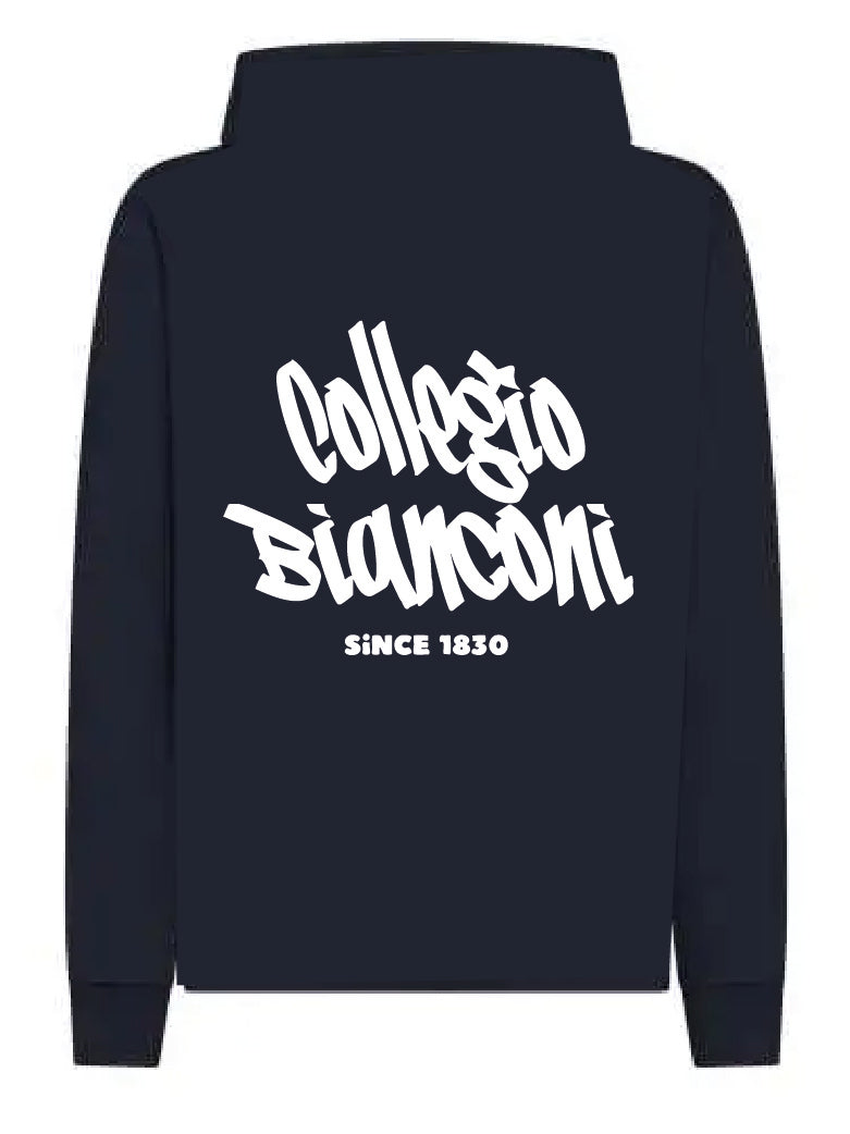 FELPA CAPPUCCIO COLLEGIO BIANCONI